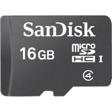 闪迪（Sandisk）移动 microSDHC™ 存储卡 16G