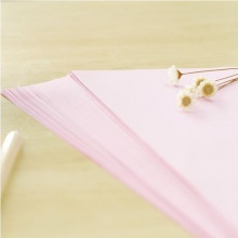 得力（deli） 7391A4 浅红色彩色复印纸 80g 100张/包 单包装